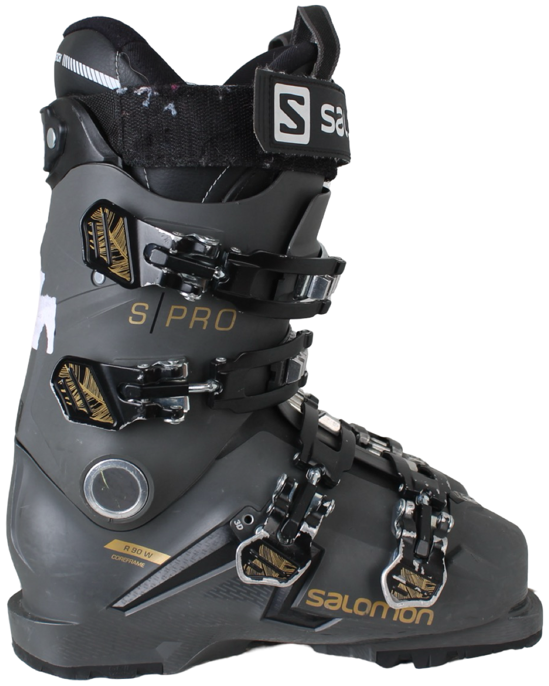Salomon S Pro 90R Grey/Gold