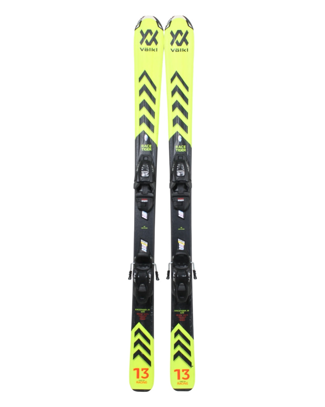 Volkl Racetiger Jr Black/Yellow