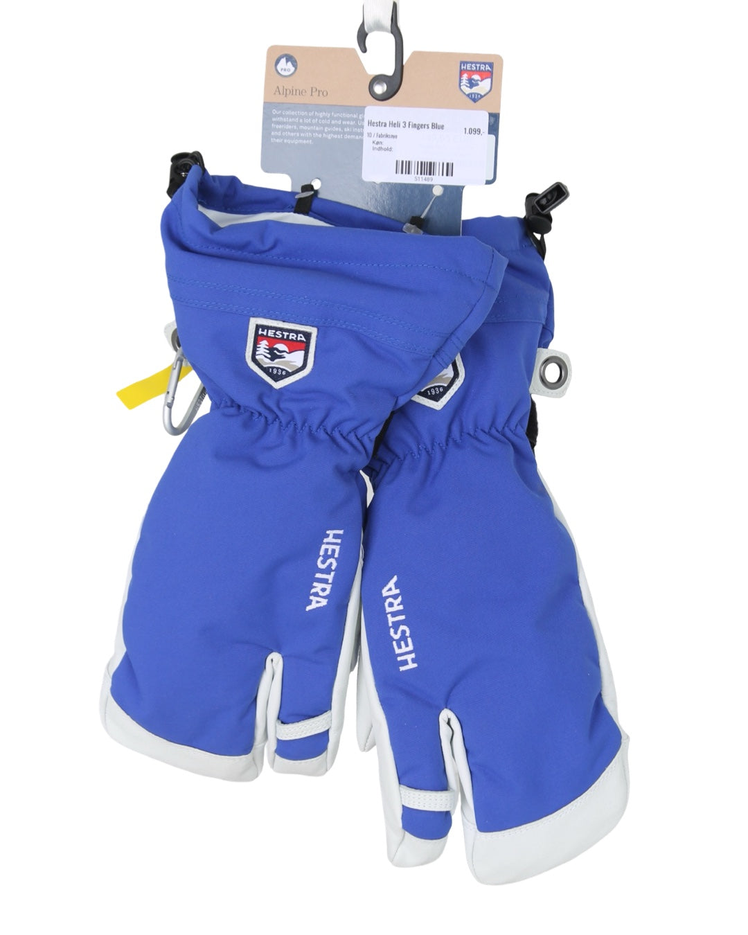 Hestra Heli 3 Fingers Blue
